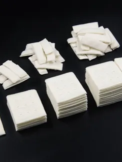 Крючки/петли Arta-F, 44*55 мм, 3*3, айвори 004