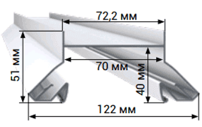 Профиль LumFer LF-N01-WH