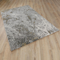 Ковер ALMIRA 0.8*1.5 дизайн GR734 GREY/GOLD