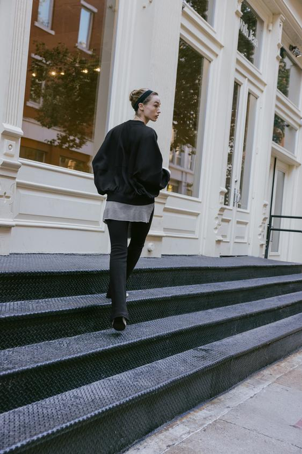 Брюки с испанскими манжетами INTERLOCK - ZARA