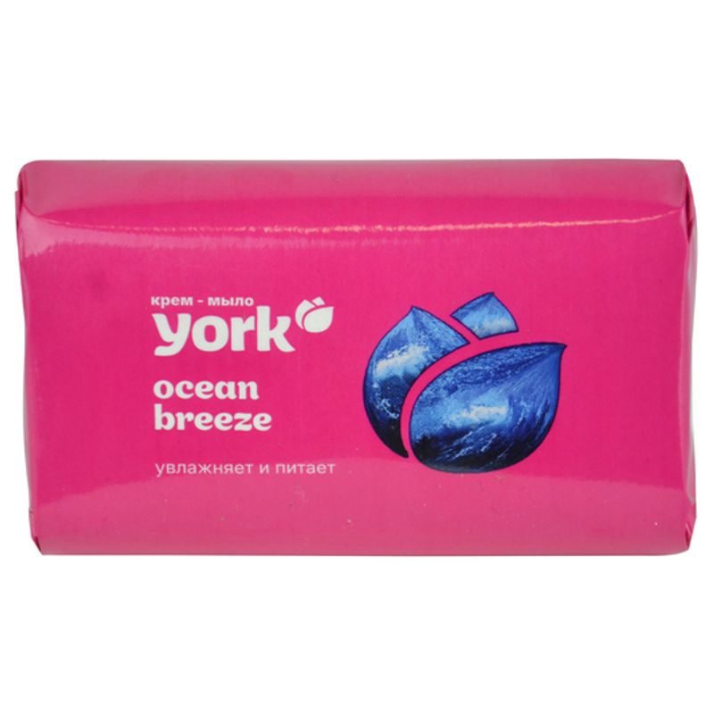 Мыло YORK Туалетное крем-мыло Ocean Breeze 100 гр 78шт/уп