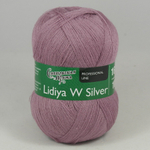 Семеновская Пряжа "Лидия Silver ЧШ" 100% имп. меринос 1613м/100гр