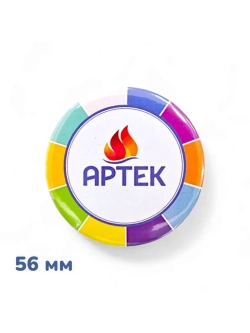 Значок закатной 56 мм