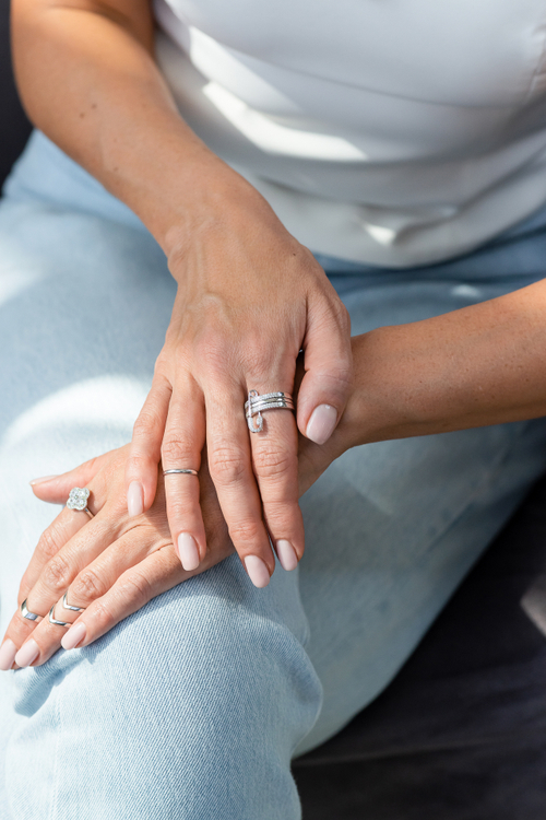 Кольцо "Булавка"