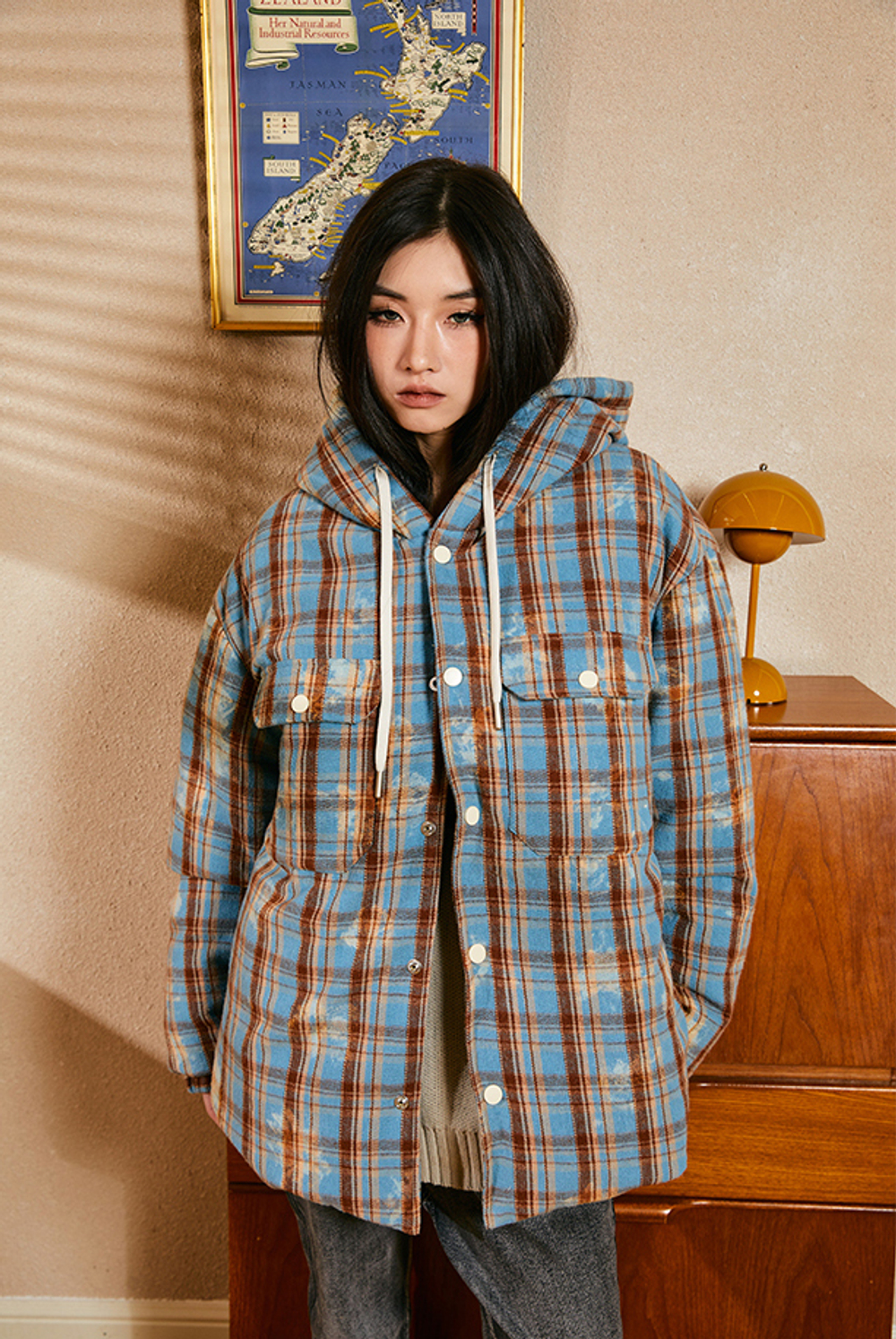 Куртка DONSMOKE "Washed Effect" Cotton Jacket with Hood