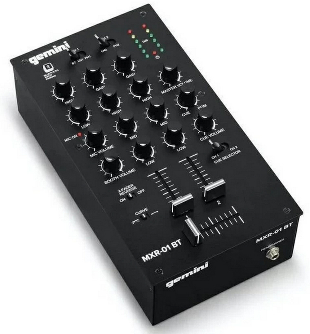 DJ микшер GEMINI MXR-01BT