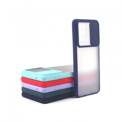 Чехол для Samsung Galaxy A72, с защитой камеры, 012425 Синий