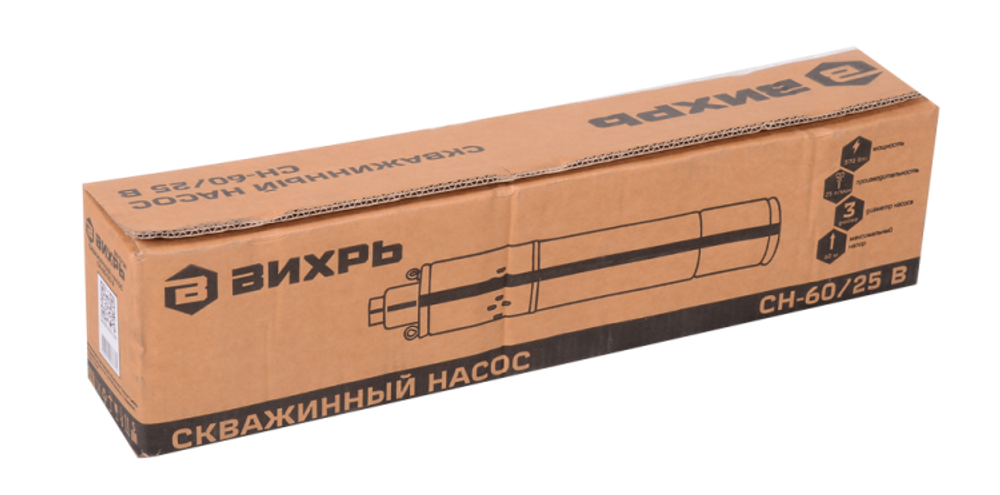 Скважинный насос Вихрь СН-60/25 В