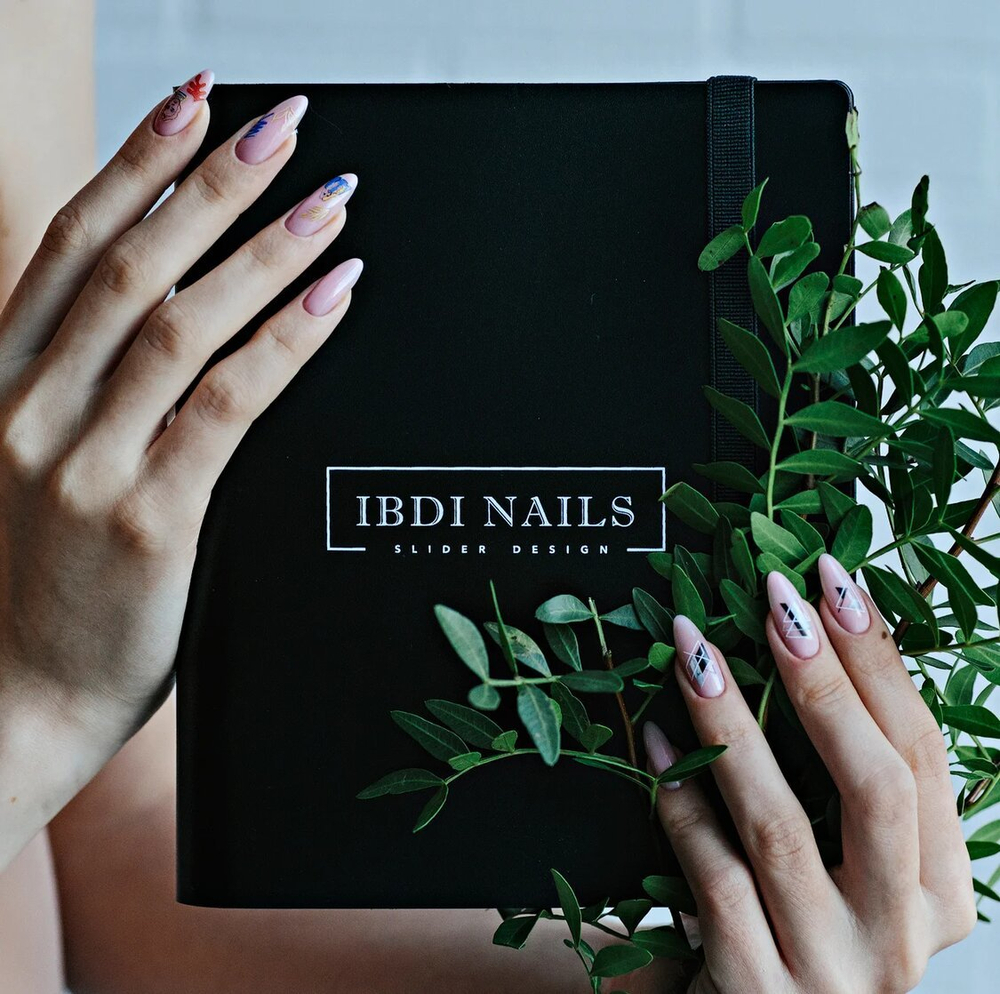 Альбом для слайдер-дизайна IBDI NAILS (160 карманов)