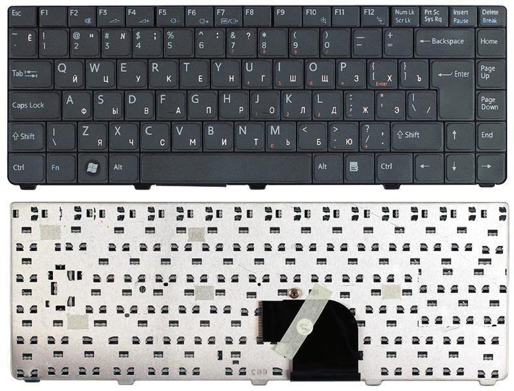 Клавиатура для ноутбука Sony Vaio VGN-C черная