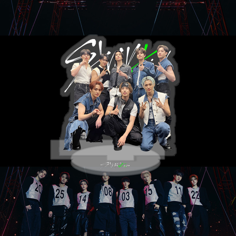 Акриловая фигурка "Стрей Кидс / Stray Kids - Все участники V2"