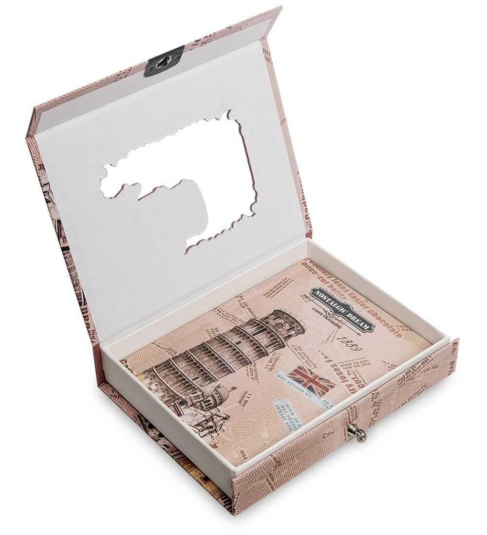 NB-61/1 Блокнот «Воспоминания» в коробке с замком