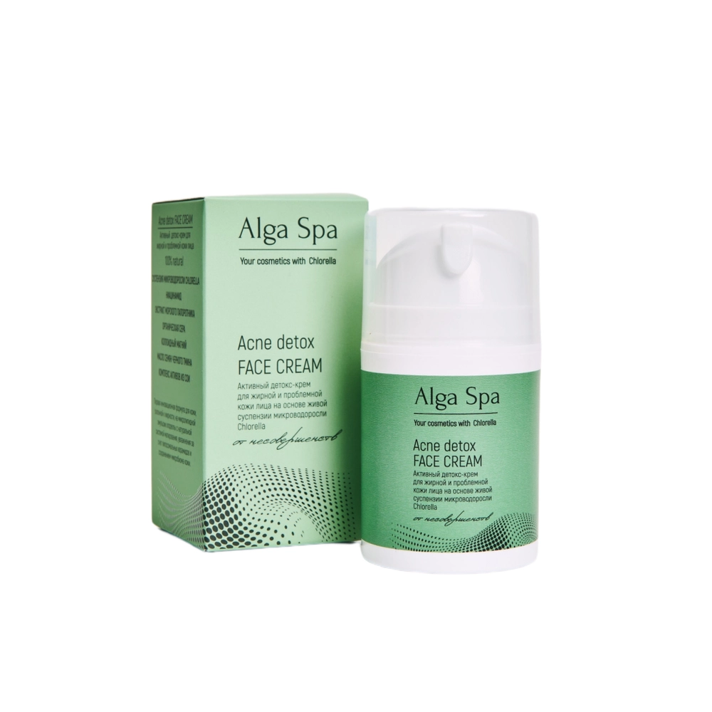 Крем для лица Alga Spa Acne detox face cream 50 мл