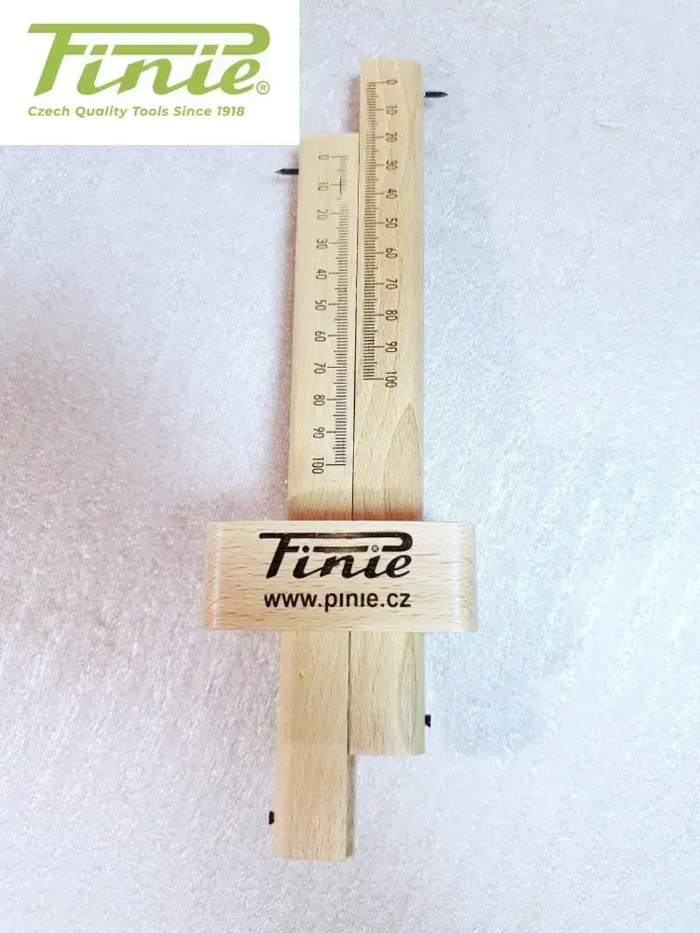 Рейсмус PINIE 41-3 деревянный с двумя фиксаторами 210х65х75мм