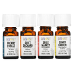 Aura Cacia, Journey To Diffusion Kit, эфирные масла, 4 флакона по 7,4 мл (0,25 жидк. унц.)
