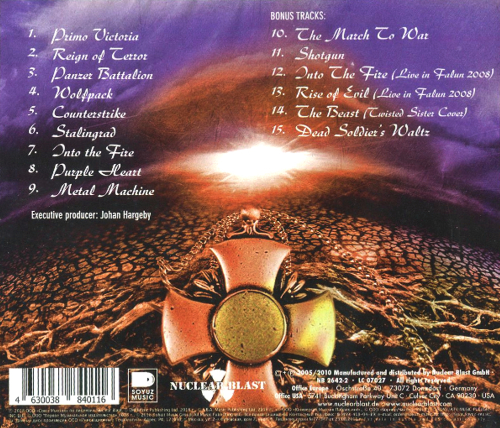 Sabaton / Primo Victoria - Re-Armed (RU)(CD)