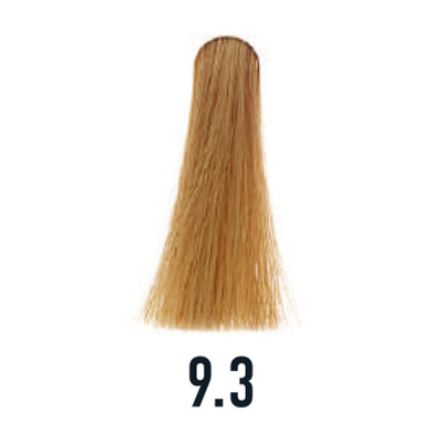 9.3 крем-краска ICE Permanent очень светлый блонд золотистый - 100 мл.