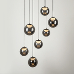 Подвесной светодиодный светильник Modelux ML.2338.7 BK