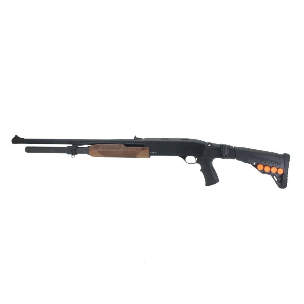 Складной приклад Бекас 12, 16, DLG Tactical. Черный