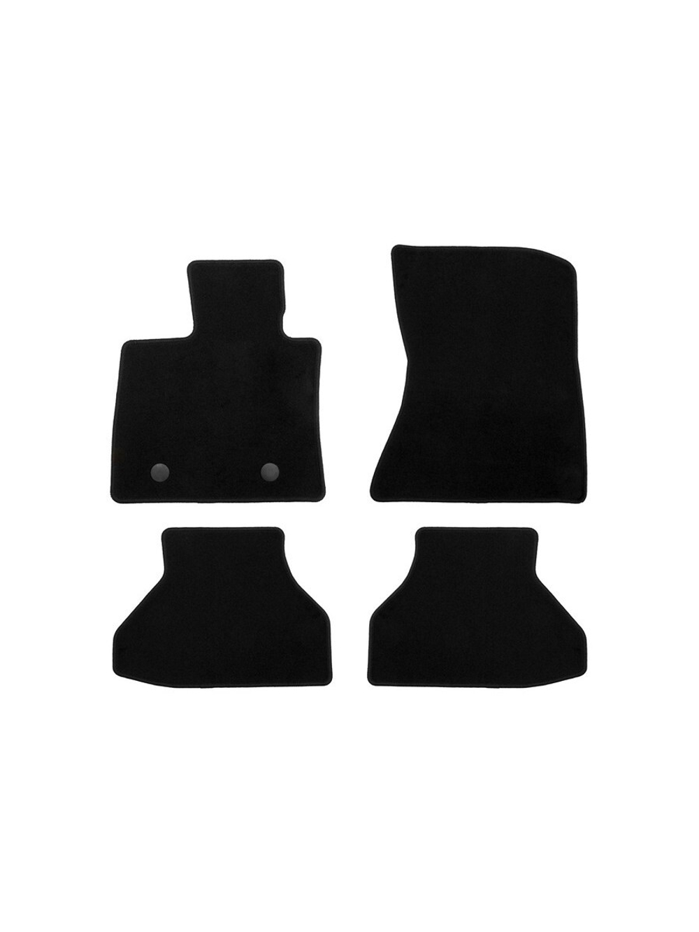 Коврики в салон для BMW X6 Е71 АКПП 2007-2012, 2012-2014, внедорожник , 4 шт. (текстиль) KLEVER01051801200K