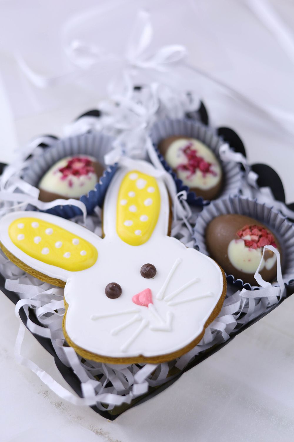 Пряник зайчик с дизайном на заказ