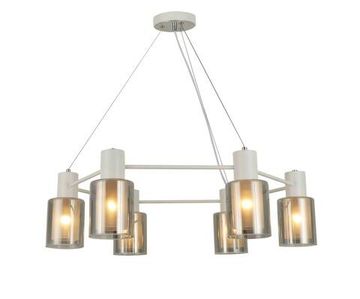 74705/6 WHITE+CHROME (1) Люстра (RL)