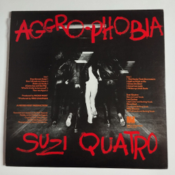 Винтажная виниловая пластинка LP Suzi Quatro Aggro Phobia (Japan 1976) (Obi) ERS 80713