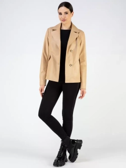 Куртка кожаная натуральная Турция блейзер