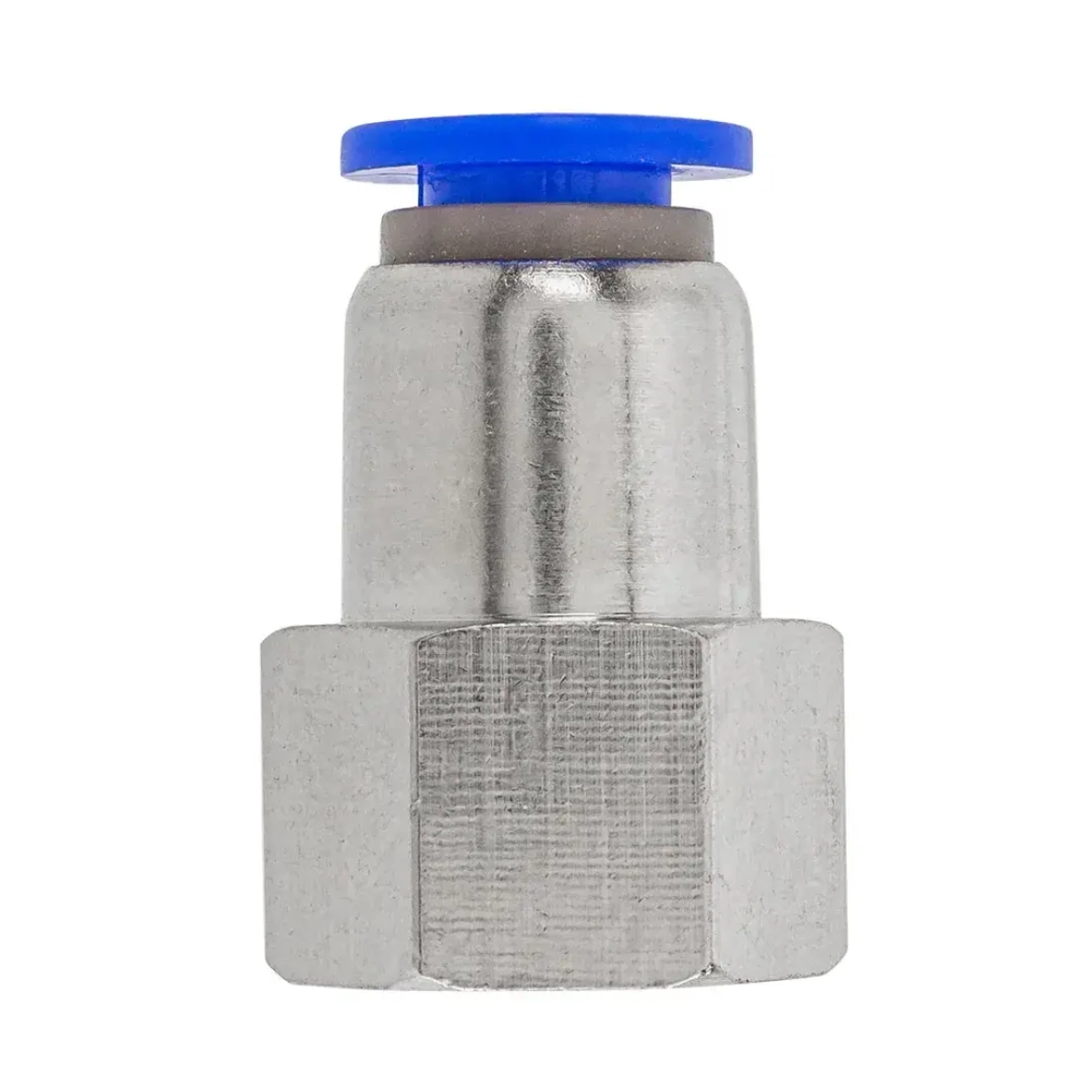Фитинг для пластиковых трубок 6мм с внутренней резьбой 1/4'' Forsage F-SPCF06-02
