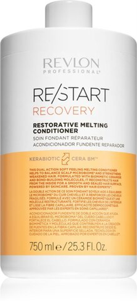 Revlon Professional Re/Start Recovery - регенерирующий кондиционер для ослабленных и поврежденных волос /   750  ml  / GTIN 8432225114705