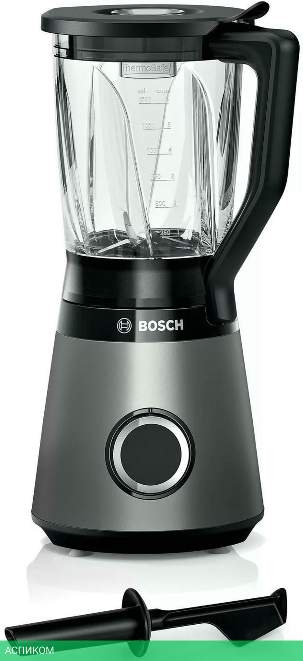 Блендер Bosch VitaPower Serie 4 MMB6172S серебристый