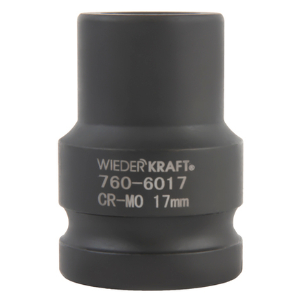 WDK-760-6017 Головка ударная 3/4", 6 граней, 17 мм