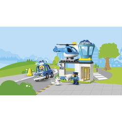 Конструктор LEGO DUPLO Town 10959 Полицейский участок и вертолёт