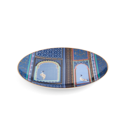 Portmeirion Sara Miller Индия Десертная тарелка 20 см Crane Mofif