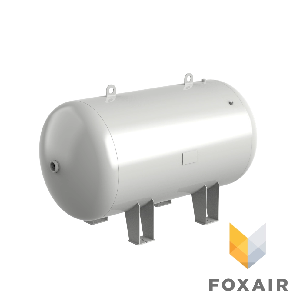 Горизонтальный ресивер из нержавеющей стали DNT РГ 750 13 бар