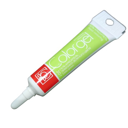 Краситель гелевый Color gel лимонно-зеленый 20 г