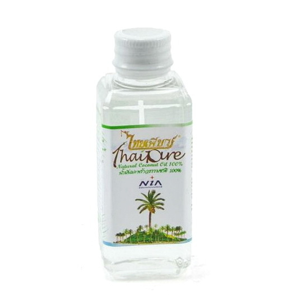 Нерафинированное кокосовое масло Thai Pure, 60 мл.