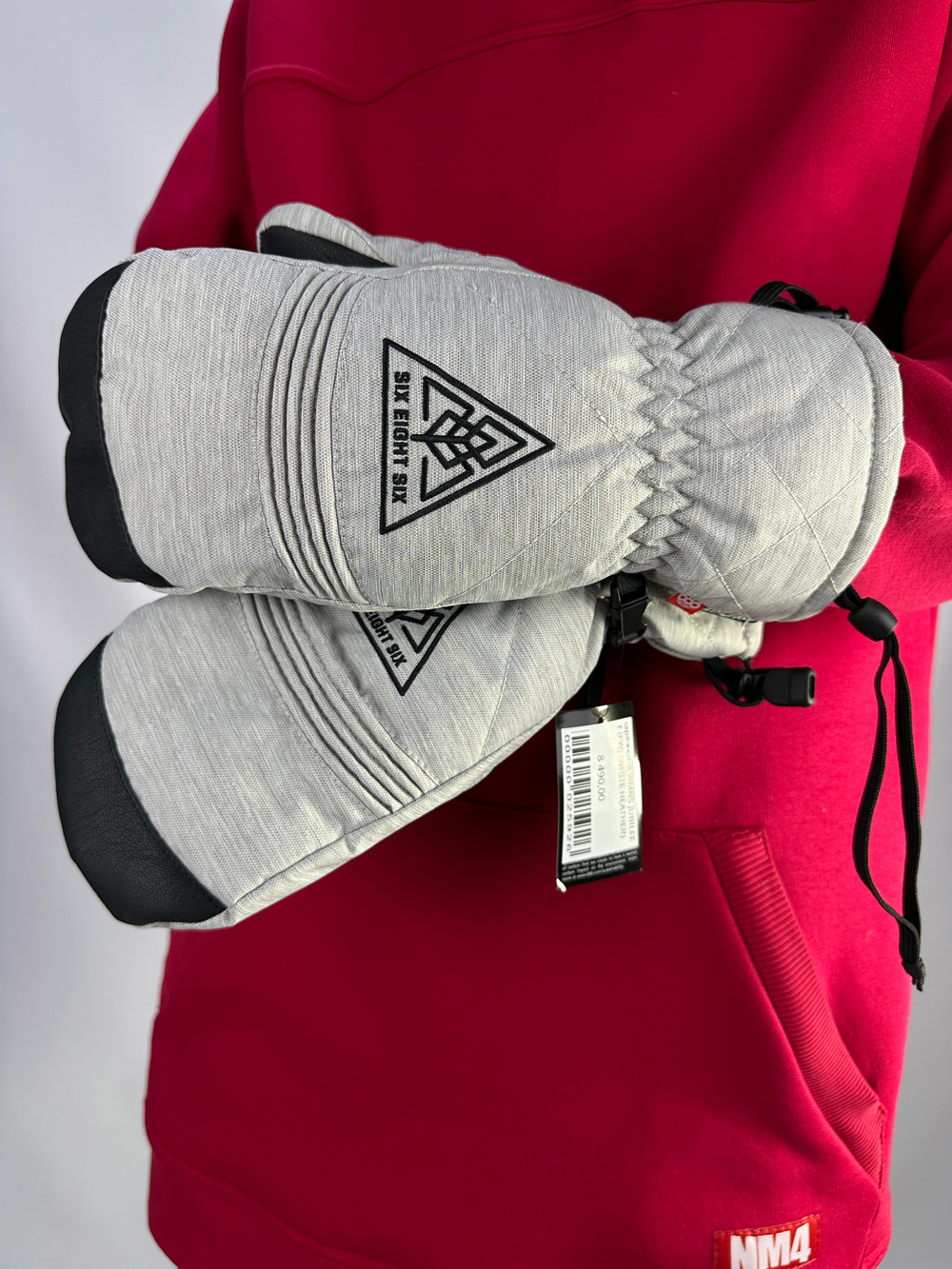 686 варежки ж WMNS JUBILEE MITT (FW) (WHITE HEATHER)