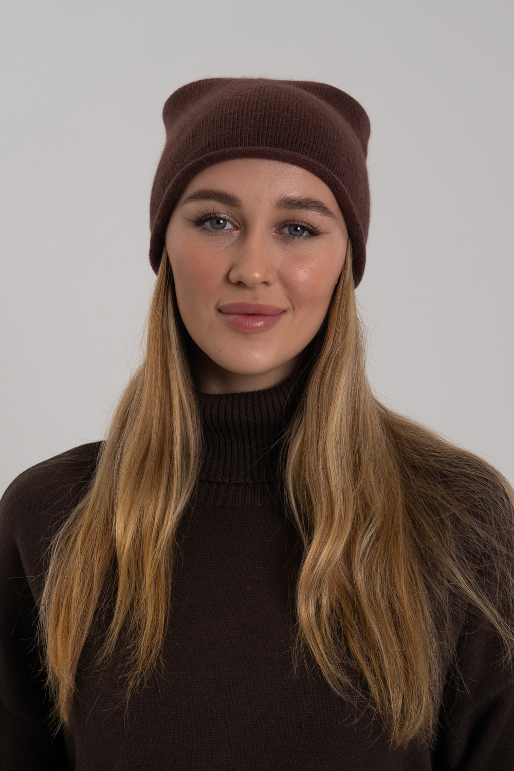 Шапка вискоза + шерсть лана