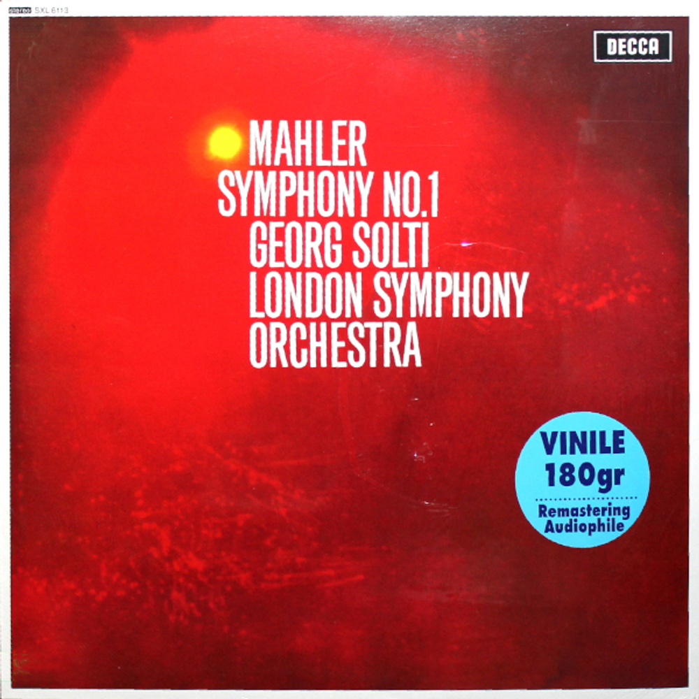 Gustav Mahler, Georg Solti, London Symphony Orchestra  / Symphony No. 1 (LP)