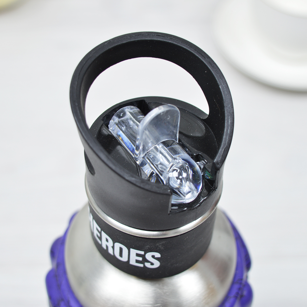 Бутылка-термос 750мл массажная нерж