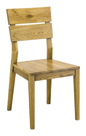 Стул Кёльн (дуб/тон Светлый дуб с черной патиной 004/жесткое сиденье)