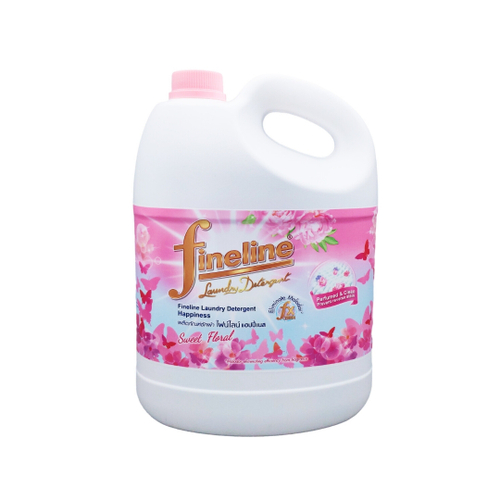 Жидкий концентрированный стиральный порошок для стирки парфюмированный Сладкий цветочный SWEET FLORAL Laundry Detergent Fineline