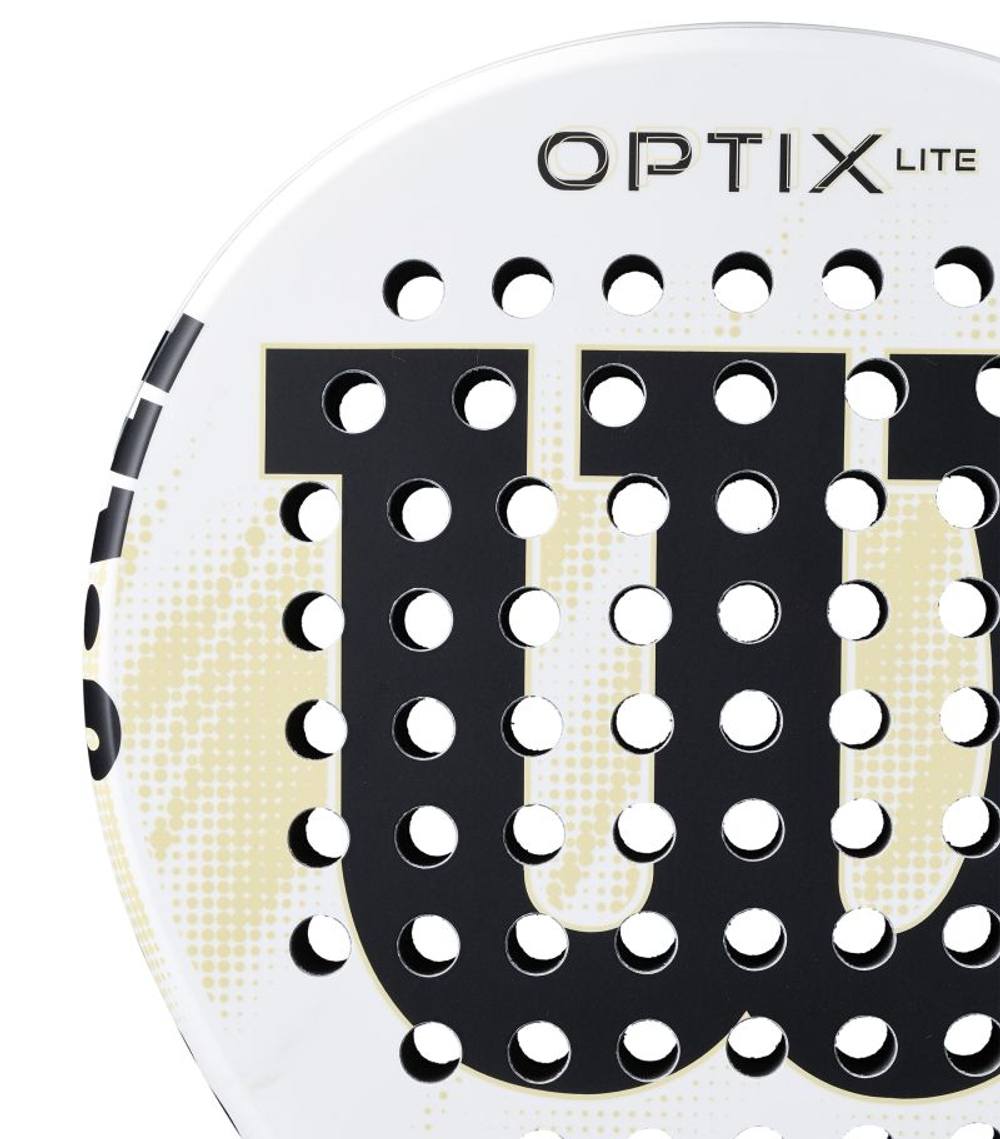 Ракетка для Padel Wilson Optix V2 Lite - white
