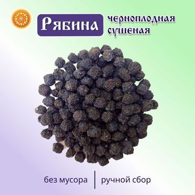 Рябина черноплодная.
