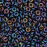 Японский бисер TOHO Demi 8/0 (№82), металлизированный, непрозрачный глянцевый