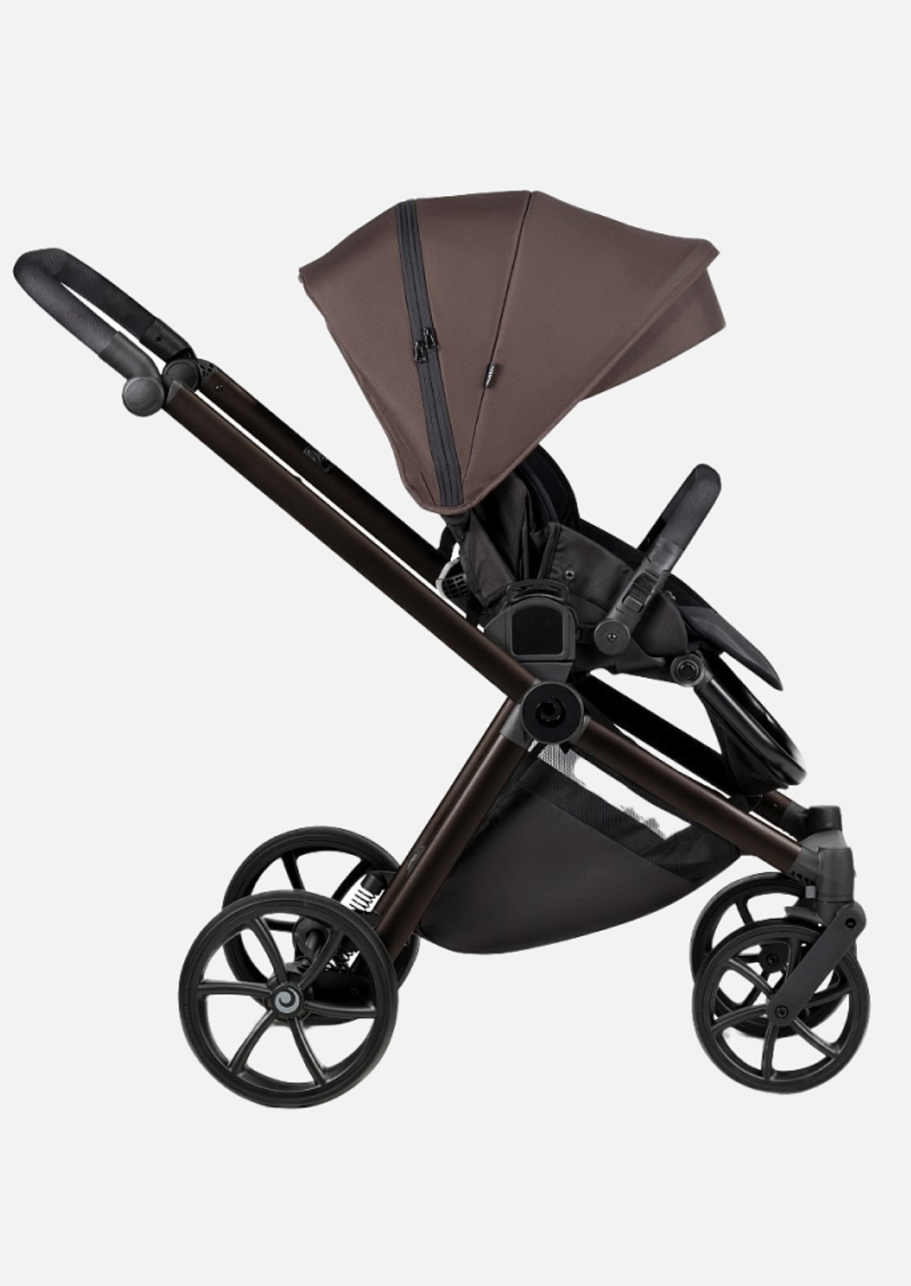 Tutis Коляска 2 в 1 MIO 3+ Coffee Brown