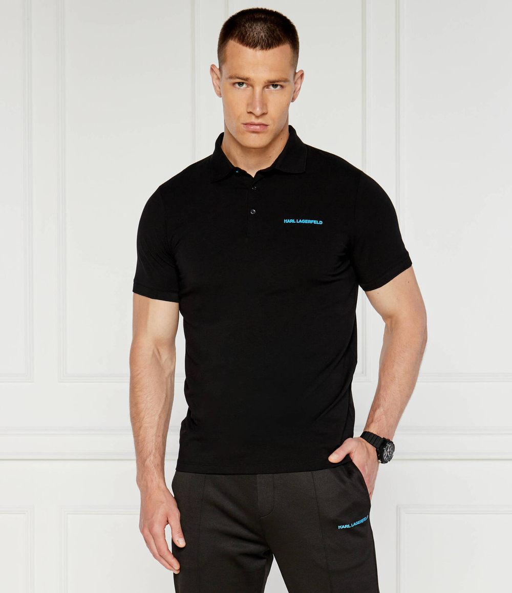 Поло Karl Lagerfeld - черный(745401 543221)