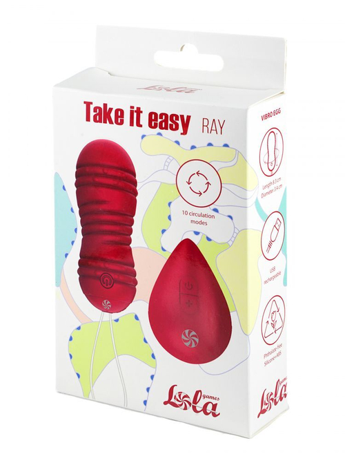 Вагинальные виброшарики Lola Games Ray, 8,3 см, пульт ДУ