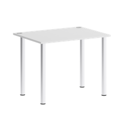 Home Office Стол письменный VR.SP-3-98 Белый Бриллиант/Хром 980*720*750